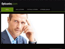 Tablet Screenshot of opticoninc.com